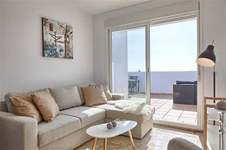living room lejligheder til salg i Estepona